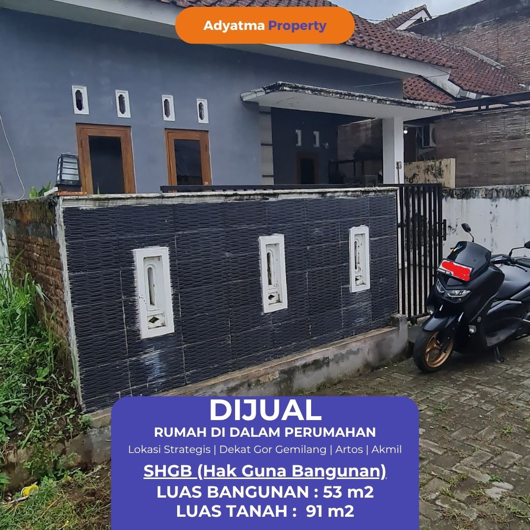 DIJUAL RUMAH MINIMALIS MODERN SIAP HUNI DI MAGELANG